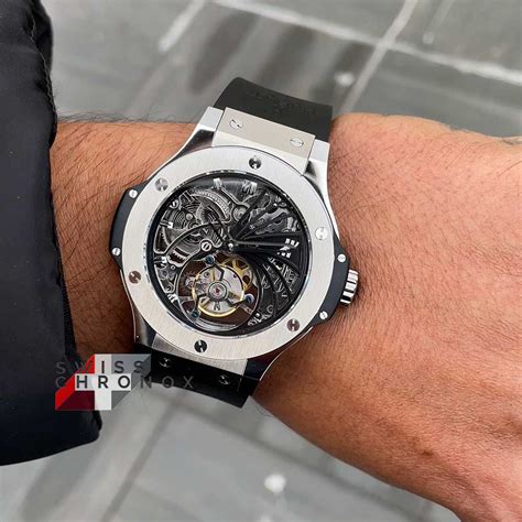 hublot skeleteton|Hublot big bang tourbillon skeleton.